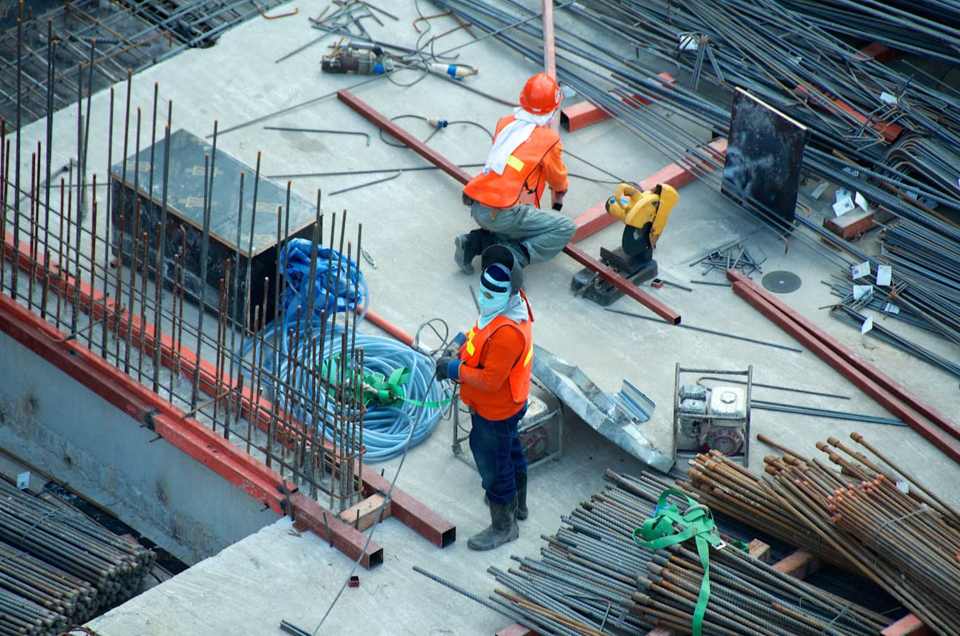 Construction workers